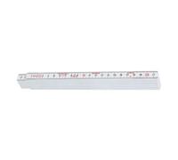 Hultafors HULTAFORS Règle pliante plastique 1 m x 13 mm blanc Quantité:1