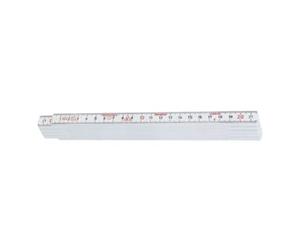 Hultafors HULTAFORS Règle pliante plastique 1 m x 13 mm blanc Quantité:1