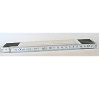 Hultafors Lot de 10 règles pliantes en bois blanc 600 p 2 m