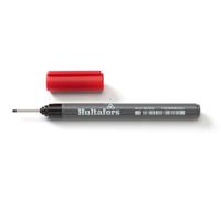 Hultafors Marqueur à encre rouge pour trous profonds de I Indélébile I Marqueur pour trous de perçage avec pointe extra-longue pour surfaces comme bois, le béton, le plastique et le métal I 650320