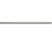 Hultafors Stahlmaßstab (Halb-) Milimeterteilung, Länge 60 cm, aus Stahl