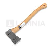 Hache forgée à la Main de 535 mm en Fer forgé I Hultafors I Forgée en Suède I Hache Haut de Gamme de 1 315 g avec Manche en Hickory I Réaffûtable I 840086