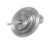 Humanitypd Lot de 6 lames de scie circulaire HSS 22-44 mm avec 2 joints pour perceuse