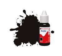 Humbrol Db0085 Peinture Acrylique NO85 Noir Satiné, 14 ml (Lot de 1)