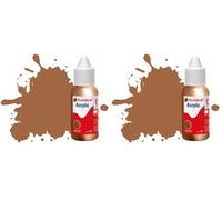 Humbrol Db0171 Peinture Acrylique NO171 Bronze Antique - Métallisé (Lot de 2)