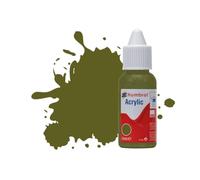 Humbrol Peinture Acrylique NO150 Vert Forêt Mat, Flacon Compte-Gouttes, 14 ML