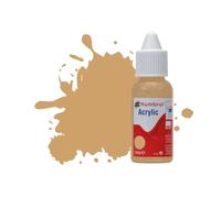 Humbrol Peinture Acrylique NO94 Marron Jaune Mat Flacon Compte-Gouttes, 14 ML
