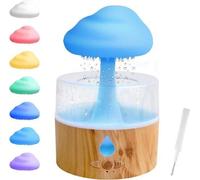 Humidificateur 3 en 1 avec diffuseur d'huiles essentielles, veilleuse 7 couleurs, pour dormir et se détendre