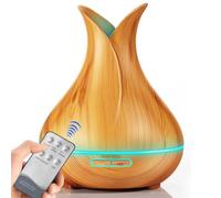Humidificateur 400 ML Effet Lumineux Multicolore Nébulisation Fine Minuterie Intelligente Diffuseur d'Huiles Essentielles