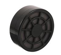 Humidificateur à Cigares Rond Portable, Boîte Noire en PP | Fermeture Sécurisée, Couvercle Ajusté et Anneau D’étanchéité, Format Mini pour Stockage et Dégustations