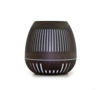 Humidificateur à grain de bois, 400 ml, diffuseur d'arômes USB, avec design grain de bois, humidificateur silencieux et veilleuse, pour la maison, le bureau, la chambre, diffuseurs d'aromathérapie