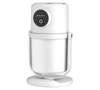 Humidificateur à ultrasons - Diffuseur d'arômes - Capacité de 700 ml - Rechargeable via USB 5 V - Fonctionnement silencieux - Portable - Veilleuse - Blanc