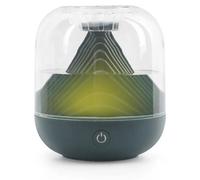 Humidificateur à ultrasons - Diffuseur d'arômes - Réservoir de 700 ml - Recharge USB 5 V - Fonctionnement silencieux - Veilleuse - Portable - Vert