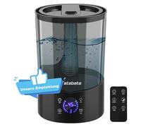 Humidificateur à ultrasons, réglage de la brume, télécommande, noir, UE