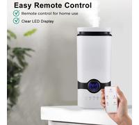 Humidificateur - Appareil de table - Réservoir d'eau de 4 l - Télécommande - Minuterie - Arrêt automatique en cas de manque d'eau - Silencieux <36 dB - 220 V