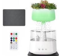 Humidificateur avec diffuseur d'huiles essentielles pour chambre à coucher, minuterie, télécommande