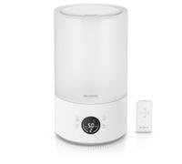 Humidificateur Brandson, humidificateur d'intérieur, ultrasons, 3 niveaux de brumisation, écran d'affichage, minuterie, réservoir d'eau de 4,2 l, réglable de 40 à 90 %, télécommande, très silencieux, 