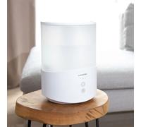 Lanaform Humidificateur ultrasons Dobra – Diffuseur d'huiles essentielles LED 2,5 L 12h – Blanc