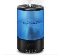 Humidificateur d'air 32 l, rotation à 360°, ultra-silencieux, arrêt automatique, pour chambre à coucher et plantes, bleu
