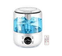 Humidificateur d'Air 3L - Diffuseur d'Arôme à Ultrasons avec Télécommande, Minuterie, Affichage Température & Contrôle d'Humidité