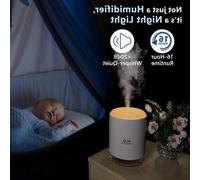 Humidificateur d'air 500 ml avec veilleuse, silencieux, arrêt automatique