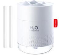 Humidificateur d'air 500 ml ultra silencieux et portable, blanc