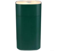 Humidificateur d'air à brume froide alimenté par USB pour plantes de bébé - Petit humidificateur d'air personnel silencieux avec buse rotative - Capacité de 350 ml - Rose (vert)