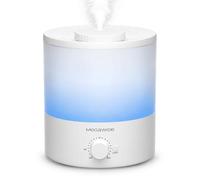 Humidificateur d'air à vapeur froide de 1,5 litre, silencieux, jusqu'à 10 heures d'utilisation, avec diffuseur