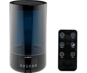 Humidificateur d'air avec brume ultrasonique pour un climat intérieur sain, aromathérapie, arrêt automatique, 3 niveaux d'humidification, minuterie, veilleuse, télécommande