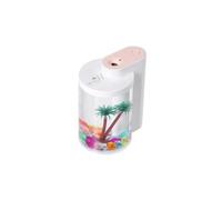 Humidificateur d'air de paysage usb u ultrasonique à brume froide-mini voiture 260 ml - rose G