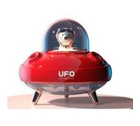 Humidificateur d'air UFO Mini Veilleuse FONGWAN Rechargeable pour Bébé - Rouge 400ml G