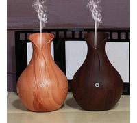 Humidificateur d'air ultrasonique, diffuseur d'huiles essentielles, d'arôme, Grain de bois, humidificateur d'air, Usb, Mini brumisateur, lumières Led pour maison