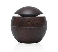 Humidificateur d'air USB, purificateur d'air sans filtre, aspect bois, diffuseur d'huiles essentielles ultrasonique, HUMIDIFICATEUR