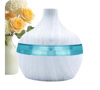 Humidificateur d'aromathérapie alimenté par USB ultra silencieux avec lumière 7 couleurs, diffuseur d'huile, hydratant pour chambre et bureau, utilisation relaxante
