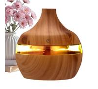 Humidificateur d'aromathérapie - ultra silencieux alimenté par USB avec 7 couleurs de lumière | Diffuseur d'huile, hydratant d'air dans la chambre ou le bureau, utilisation