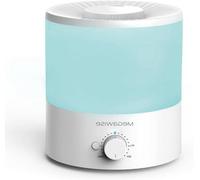 Humidificateur de 1,5 l avec réglage du débit de vapeur, pour la chambre à coucher et le bureau