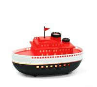 Humidificateur de bateau de bureau, machine d'aromathérapie, diffuseur d'huiles essentielles, réservoir d'eau de 300 ml, double brume, purificateur d'air silencieux (rouge 2)