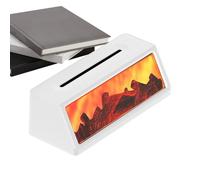 Humidificateur de brouillard - Humidificateurs pour chambre à coucher, lit en forme de charbon - lampe de chevet pensée dans la veilleuse de chevet | Casiers d'étagère de table de salle de bain |