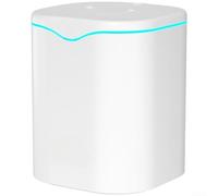 Humidificateur de bureau USB 2,2 L avec double sortie de brume pour une humidification silencieuse jusqu'à 24 heures de fonction veilleuse (B A)