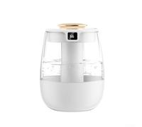 Humidificateur de bureau USB de grande capacité avec affichage numérique et double pulvérisation pour la maison, le bureau, la chambre à coucher, appareil d'amélioration de la qualité de l'air (blanc)