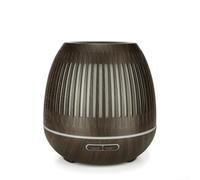 Humidificateur de flamme 3D pour cheminée avec LED 7 couleurs, diffuseur d'arômes à brume froide pour huiles essentielles, compatible avec bouteille d'eau, télécommande et minuterie, pour décoration
