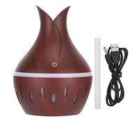 Humidificateur de lumière de couleur de bureau de fabricant de brume d'air de diffuseur d'arôme portatif d'usb 300ml pour le bureau de chambre à coucher en matériel d'abs de PP