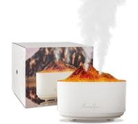 Humidificateur de table USB silencieux - Lampes à flamme haut de gamme - Double tête de pulvérisation - Fonction d'arrêt automatique - Chambre à coucher - Bureau