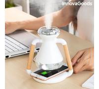 Humidificateur Diffuseur d'Ar?mes et Chargeur Sans Fil 3 en 1 Misvolt InnovaGoods