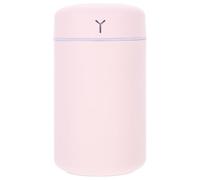 Humidificateur Diffuseur D'aromathérapie 420ml ABS Rose | Buse Unique, Lumière D'ambiance Nocturne, Usage Bureau ou Hôtel, Alimentation Dc5v USB