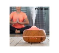 Humidificateur Diffuseur d'Arômes LED Wooden-Effect InnovaGoods
