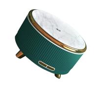 Humidificateur Domestique Diffuseur D'huiles Essentielles 500ml Vert | PC Abs, Réglage Automatique, pour Étude et Sommeil, Alimentation Secteur, Manuel Inclus