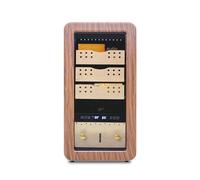 Humidificateur électrique pour cigares 36 l Contrôle de l'humidité avec réservoir d'eau intégré et étagères Humidificateur en bois de cèdre Refroidisseur de cigares Cadeaux pour hommes Bois Grain