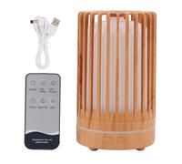 Humidificateur en forme de cage à oiseaux avec lumières colorées, diffuseur d’huiles essentielles ultrasonique USB, humidificateur silencieux de 200 ml à arrêt automatique, pour la