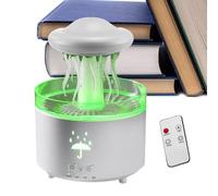 Humidificateur et d'Ambiance - Avec LED 7 Couleurs et Forme Méduse 300 ml pour Humidification et Aromathérapie,Diffuseur d'Aromathérapie pour la Maison,pour Maison Chambre Bureau Salle de Bain Salon